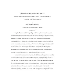 Running on the “Status Treadmill”? Institutional