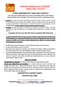 A Pisa Servono Piu' Vigili Del Fuoco!!!