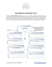 Reverse Backstory Tool