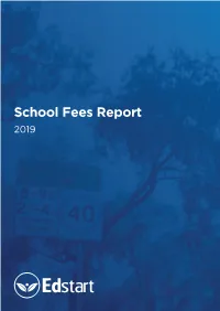 School Fees Report 2019 Introduction