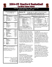 2 Game Notes (Pacific)