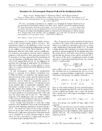 Dynamics of a Ferromagnetic Domain Wall and the Barkhausen Effect