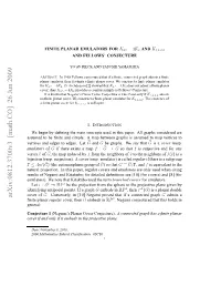 Finite Planar Emulators for K {4, 5}-4K 2 and K {1, 2, 2, 2} And