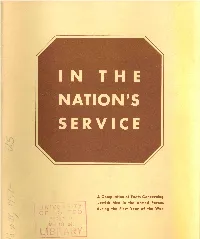 I ' a Compilation of Facts Concerning Jewish Men in the Armed Forces