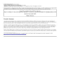 Executive Summary