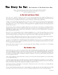 Plot Summaries of the Brother/Sister Plays