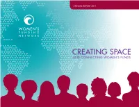 Creating Space and Connecting Women’S Funds