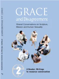 GRACE and Disagreement Gracetext2:Christianroots 08/12/2014 17:32 Page Ii