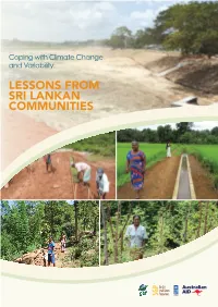 Lessons from Sri Lankan Communities