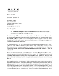 NIRB Letter to NIRB from Dr. Kunuk and NITV