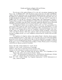 Pylades and Orestes in Pindar's Eleventh Pythian