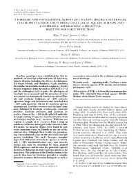 A Forensic and Phylogenetic Survey of Caulerpa Species