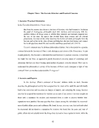 Chapter Three: the Socratic Elenchus and Practical Concerns