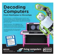 Decoding Computers from Mainframes to Microchips
