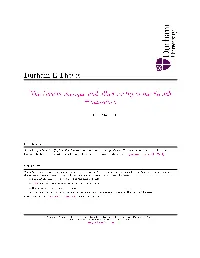 Durham E-Theses