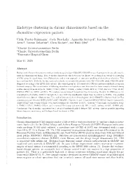 Endotype Clustering in Chronic Rhinosinusitis Based on the Chemokine Expression Pattern