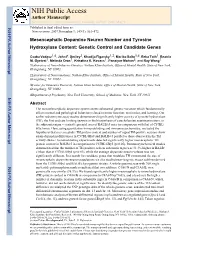 NIH Public Access Author Manuscript Neuroscience