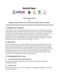 1. Background and Introduction 2. Scope of Work 3. Methodology/Activities in Detail