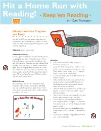 Em Reading: Hit a Home Run with Reading