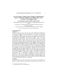 The Praxeology of Climate System Changes; Emphasizing the Impact of Subtropical High Pressure Displacement on the Occurrence Of