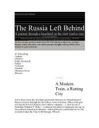 The Russia Left Behind