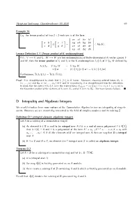 Appendix D: Integrality and Algebraic Integers