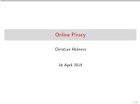 Online Piracy