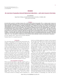 REVIEW an Overview of Parasite-Induced Behavioral Alterations – and Some Lessons from Bats