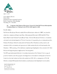 DRN Tohickon Comments To