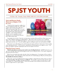 State and District Youth Showcase to Replace YAD for 2020 I Would Not Have Imagined in a Million Years That 2020 Would Turn out Like This