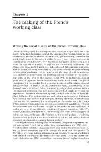 The Making of the French Working Class