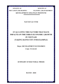 Thesis Summary