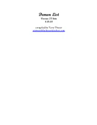 Demon List.Pdf