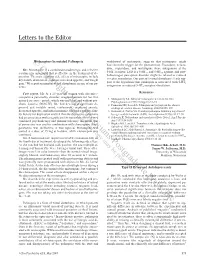 Letters to the Editor