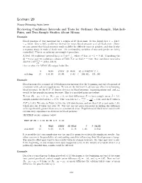 Lecture Notes for Week 12