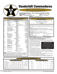 Vanderbilt Commodores