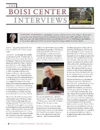 Boisi Center Interviews No