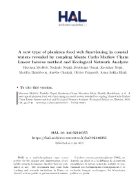 A New Type of Plankton Food Web Functioning in Coastal Waters Revealed by Coupling Monte Carlo Markov Chain Linear Inverse Metho