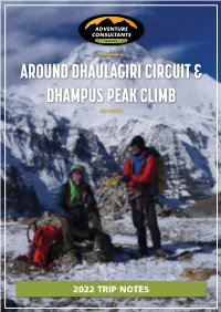 Around Dhaulagiri Circuit & Dhampus