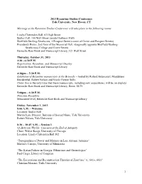 Conference Program and Abstracts