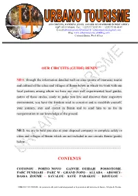 Our Circuits (Guide) Benin