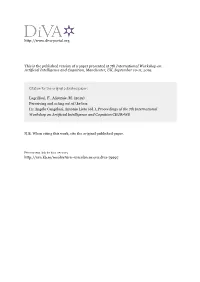 Perceiving and Acting out of The