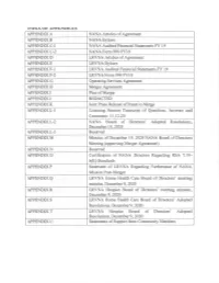 LRVNA Hospice Board of Directors' Adopted Resolutions, December 9, 2020 APPENDIX U Statements of Support from Community Members Appendix A