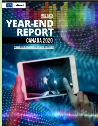 Year-End Report Canada 2020 Presented in Collaboration with Billboard