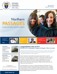 Congratulations Class of 2011 NOSM's M.D. Graduates Prepare To