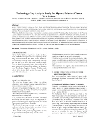 Technology Gap Analysis Study for Mysore Printers Cluster * Dr