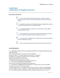 Chapter 2 a History of Marine Science