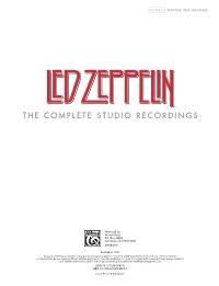 The Complete Studio Recordings
