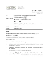 HRM Asset Names