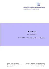 Master Thesis